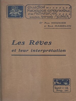 cover image of Les rêves et leur interprétation